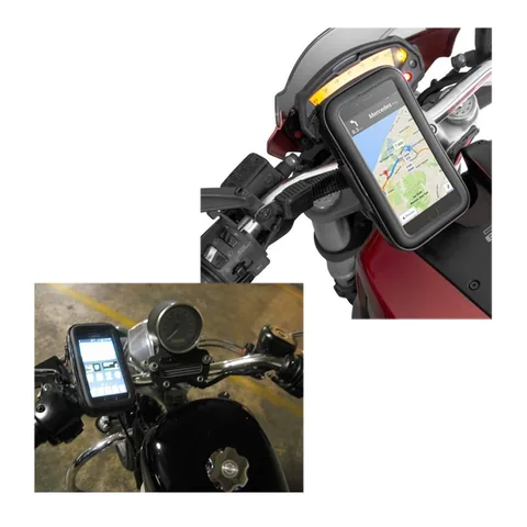 Porta Smartphone Con USB De Carga, Para Moto, Hasta 6,3”, Impermeable. - imagen 3