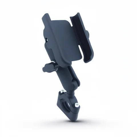 Porta Smartphone Para Manubrio De Moto O Bicicleta De Metal Modelo B-640 Con Brazo Articulado - imagen 2