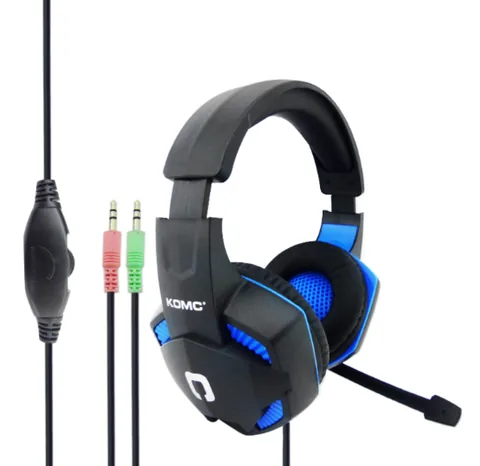 Audífono Gamer Estéreo Komc G302 - AUDIFONO-GAMER-COLOR-AZUL-2
