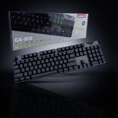 Teclado Pc Gamer Mecanico Gk-800 Con Luz RGB. - imagen 2