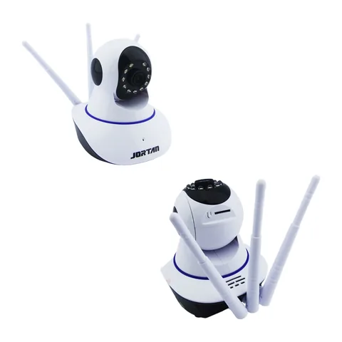 Camara De Vigilancia IP WIFI Marca JORTAN De 11 LED Y 3 Antenas - imagen 3