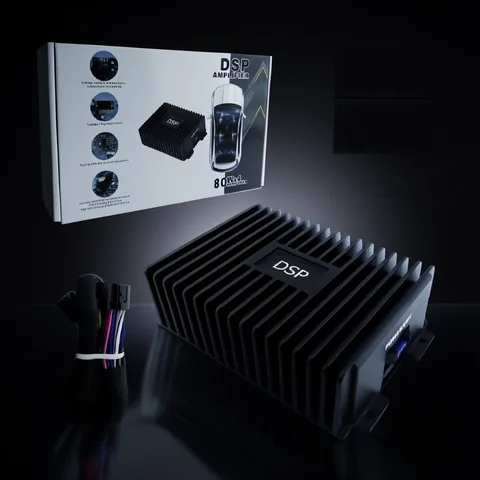 Amplificador DSP De 80 Watt Para Radio Android De 7, 9, Y 10“. - imagen 2