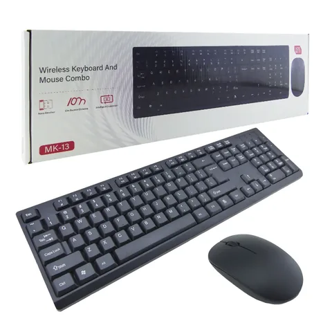Teclado Y Mouse Inalambrico Modelo MK-13 - imagen 1