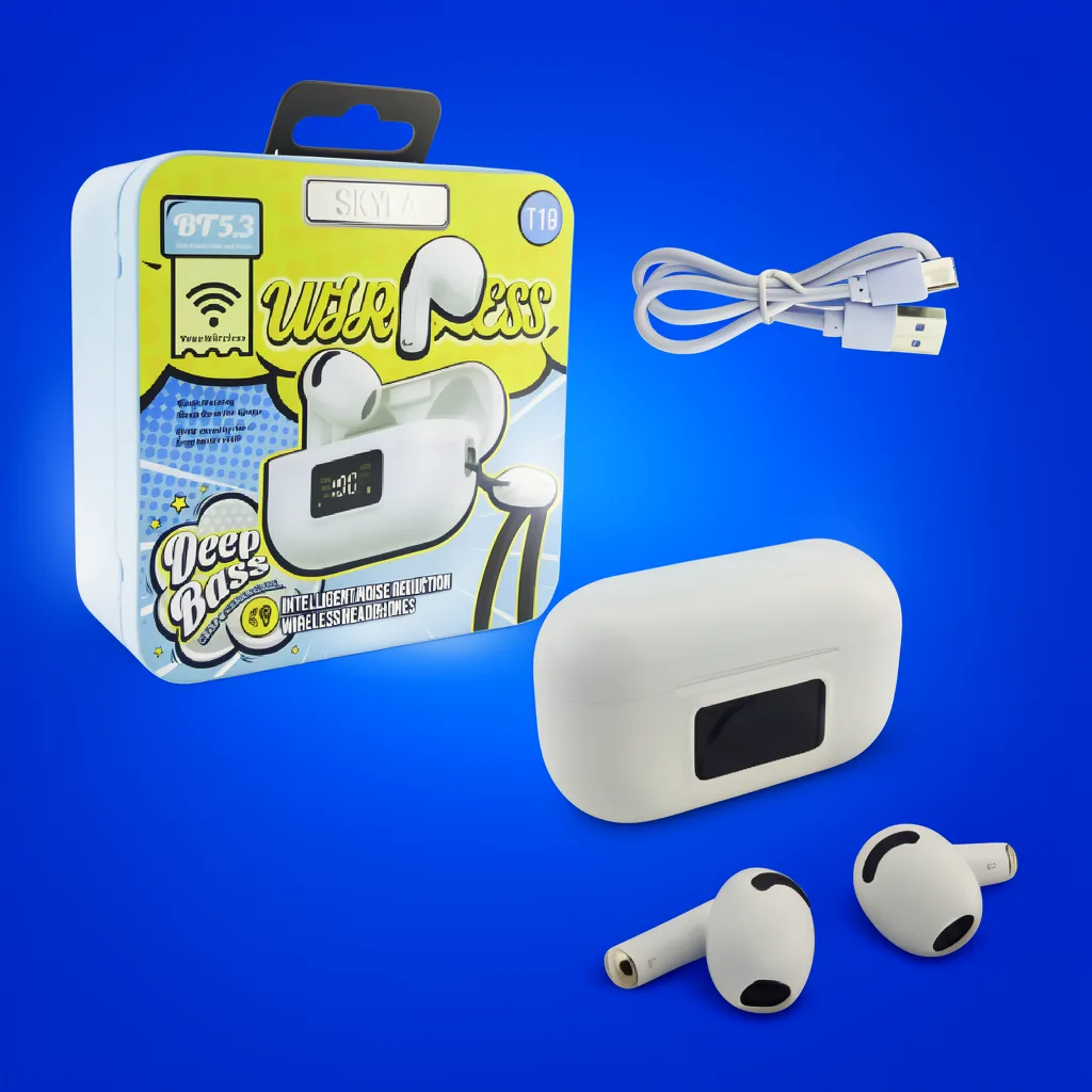 Audifono True Wireless Bluetooth Modelo T19 SKYLA Con Pantalla LCD - imagen 6