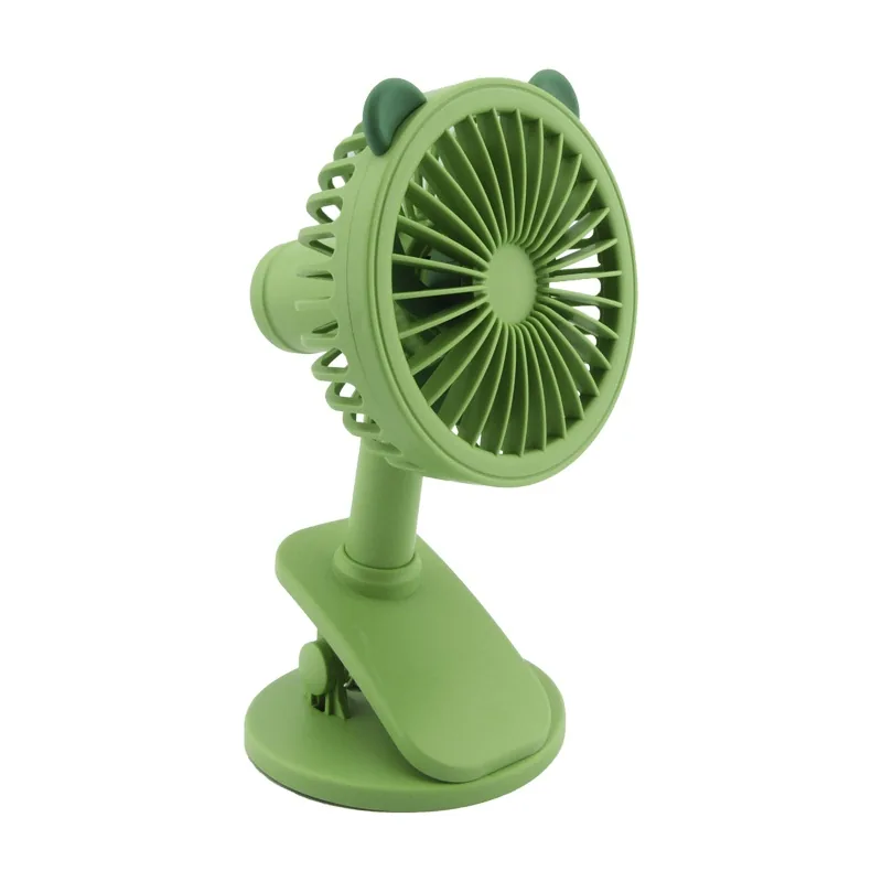 Ventilador De Sobremesa Con Diseño, Con Broche Y Base. Recargable. - imagen 7