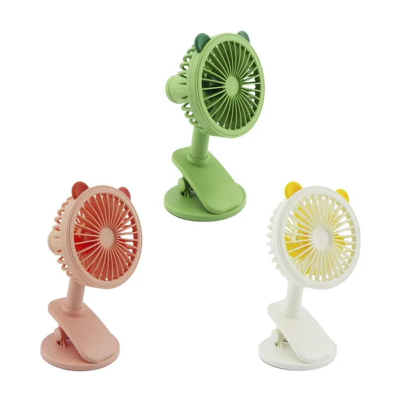 Ventilador De Sobremesa Con Diseño, Con Broche Y Base. Recargable. - imagen 5