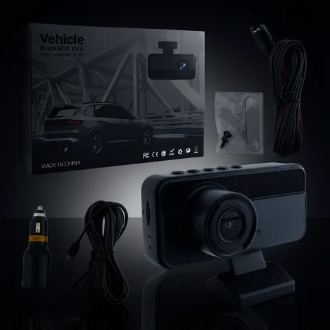 Camara DVR Triple Wifi Con Pantalla De 2.0” Modelo A18, Incluye Camara De Retroceso - imagen 2