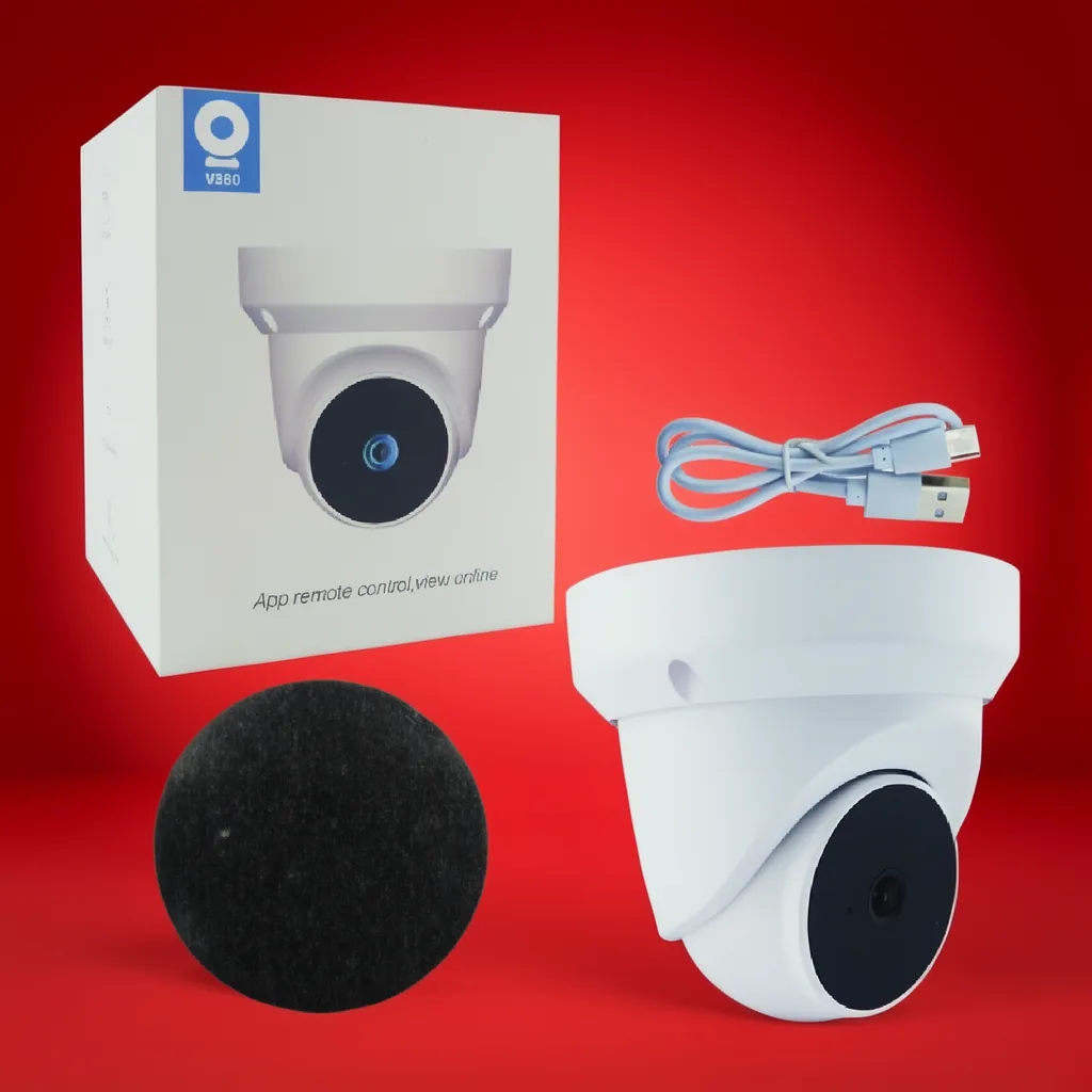 Camara De Vigilancia IP, Wifi Tipo Domo Con Movimiento, Compatible Con App V380 Y Resolucion 4K - imagen 6