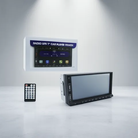 Radio Para Auto Con Pantalla 7” Bluetooth Con Carplay, MP5, 2 USB, Aux, SD Y Control Remoto - imagen 4