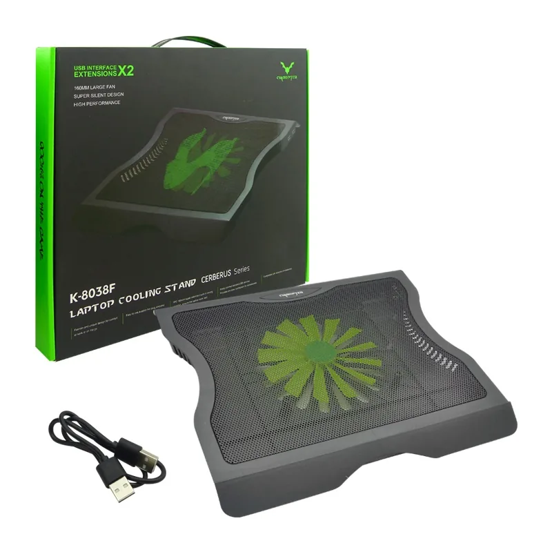 Base De Enfriamiento Para Notebook Con 2 USB, Modelo K-8038F - imagen 1