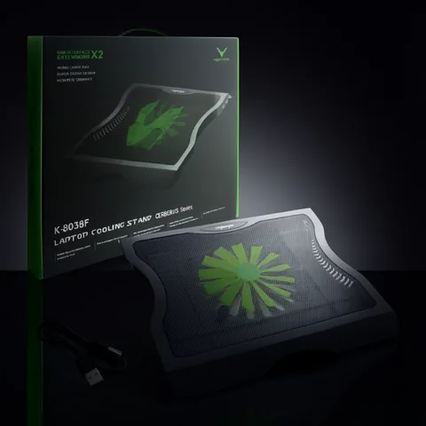Base De Enfriamiento Para Notebook Con 2 USB, Modelo K-8038F - imagen 2