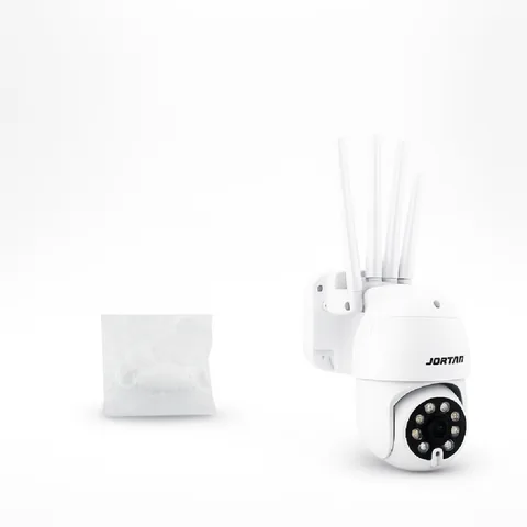 Camara De Vigilancia IP Wifi Para Exteriores Marca JORTAN De 8 LED Y 5 Antenas, Conexion LAN Y Resolucion De 2 Mp. Compatible Con APP IPC 360 Home. - imagen 4