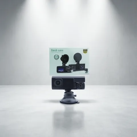 Camara DVR Triple WIFI Para Auto Con Pantalla De 3”, 2 Camaras De 170° Y Camara De Retroceso. - imagen 2