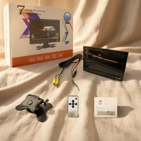 Pantalla De 7” P/Auto, Control Remoto, 12 Volt. En Caja. - imagen 4