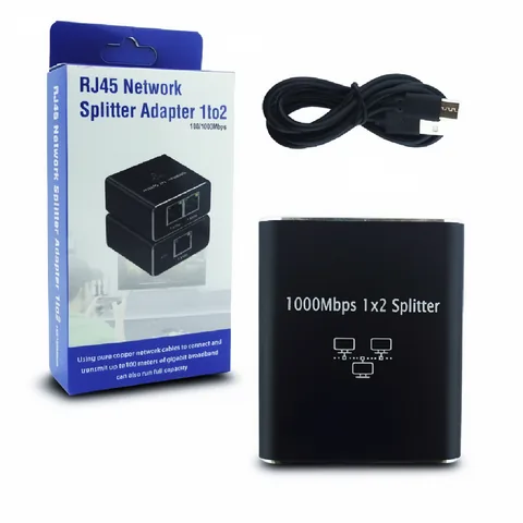 Spliter 1 Por 2 LAN En RJ45 Hasta 1000 Mbps - imagen 4