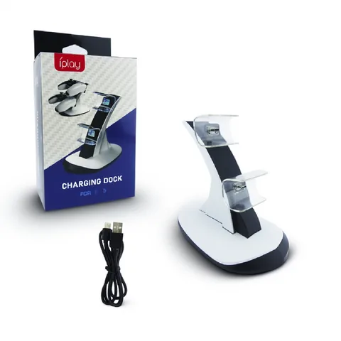 Base De Carga Para Joystick Modelo P5 Doble Puerto USB - imagen 4