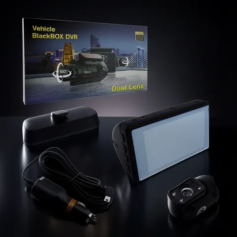 Camara DVR Doble Camara 360° Con Pantalla LCD De 3” - imagen 2