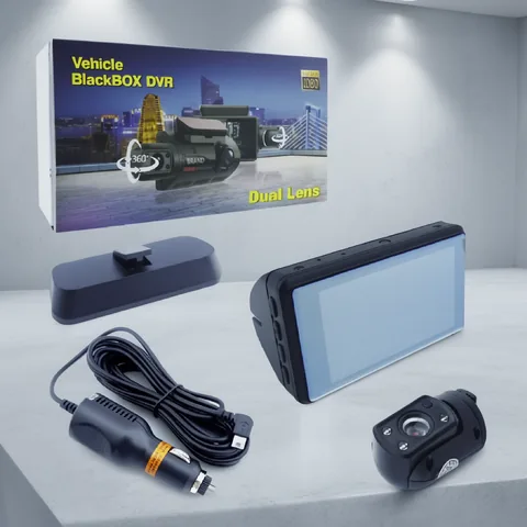 Camara DVR Doble Camara 360° Con Pantalla LCD De 3” - imagen 4