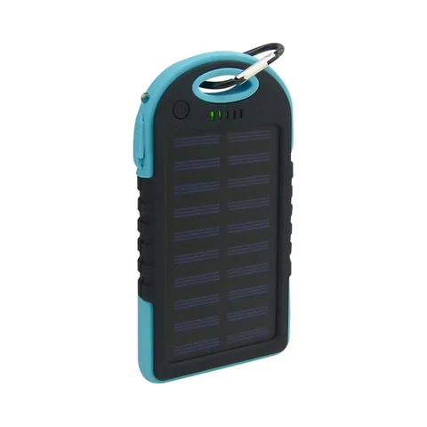 Bateria De Emergencia Solar Para Smartphone, 2 USB. 5000 Mah - imagen 1