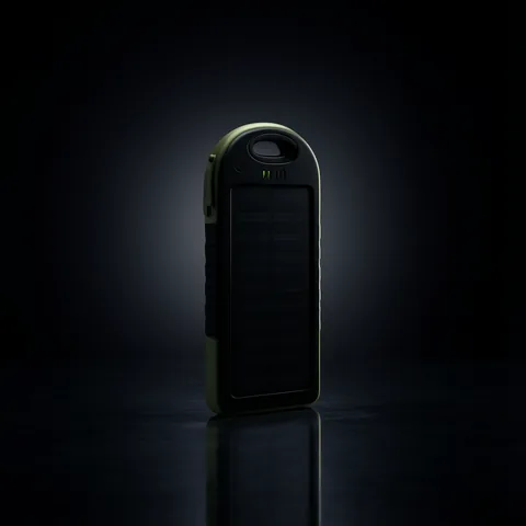 Bateria De Emergencia Solar Para Smartphone, 2 USB. 5000 Mah - imagen 2