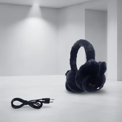 Audifonos Para Niños Con Cable Modelo DMZ-115. Peluche Conejo. - imagen 4