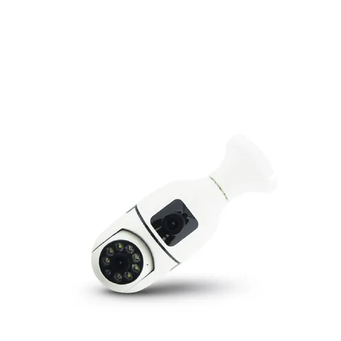 Camara De Vigilancia IP Wifi Tipo Ampolleta, Doble Camara Y Dual Band 2.4 Y 5 G, Compatible Con App TOWEL - imagen 2