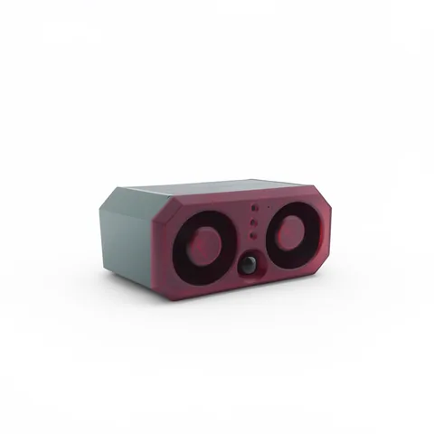 Alarma Sirena Con Baliza Solar, Sonido Para Ahuyentar Animales, Grabador Y Control Remoto. - imagen 2