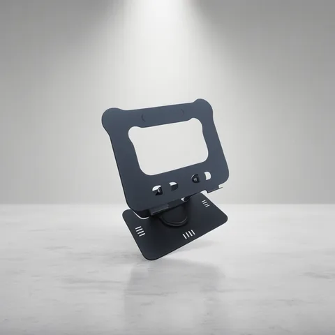 Porta Tablet Y Notebook Para Sobre Mesa De Aluminio En 2 Colores Con Rotacion. - imagen 4
