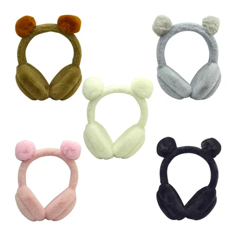 Audifonos Para Niños Con Cable, Vincha, Orejas Peluche, 20 Diseños. En Caja. - imagen 5