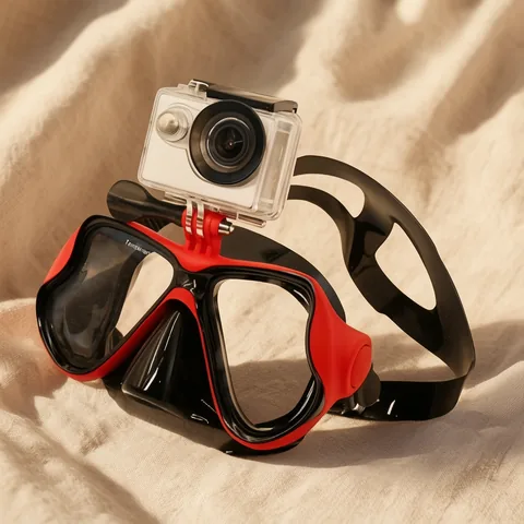 Antiparras De Snorkel Para Camara Gopro, 4 Colores, En Bolsa. - imagen 4