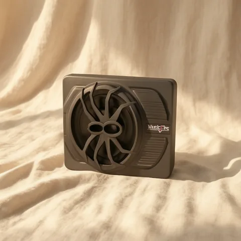 Subwoofer Amplificado Plano Para Auto De 1200 Watt Marca MUSICFIRE A 12 Volt - imagen 4