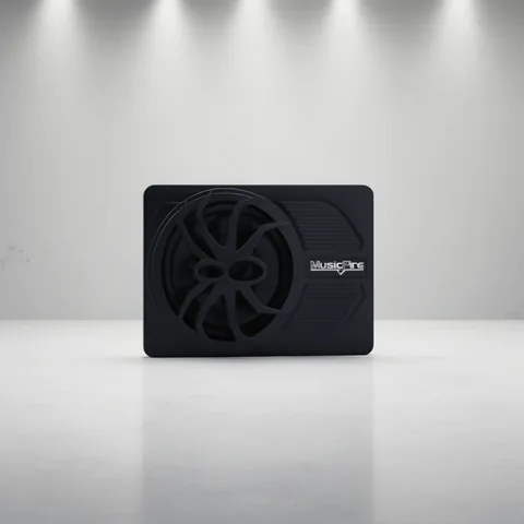 Subwoofer Amplificado Plano Para Auto De 1200 Watt Marca MUSICFIRE A 12 Volt - imagen 2