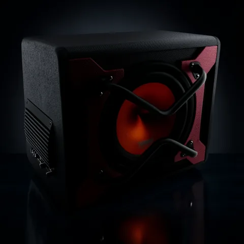 Subwoofer Amplificado Para Auto De 1500 Watt 10” MAX POWER Variedad De Colores - imagen 2