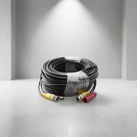 Cable Para Camara De Vigilancia De 50 Metros, BNC Y DC. - imagen 2