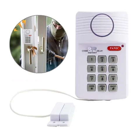 Alarma Para Casa, Secure-Pro, A Pila Con Sensor Magnetico. En Caja. - imagen 3