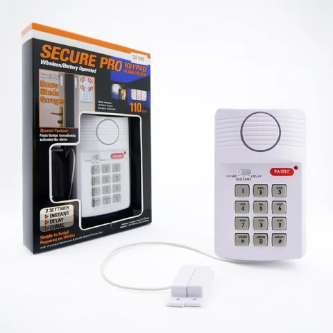 Alarma Para Casa, Secure-Pro, A Pila Con Sensor Magnetico. En Caja. - imagen 4