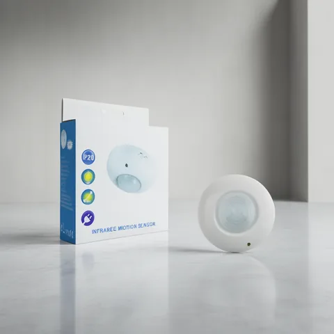 Sensor De Movimiento Infrarrojo Para Techo O Pared De 360 Grados - imagen 2