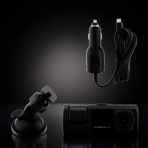 Camara DVR Doble Modelo D23 Full HD Con Pantalla De 2” Y Capacidad De Almacenamiento De 128 Gigas. - imagen 2