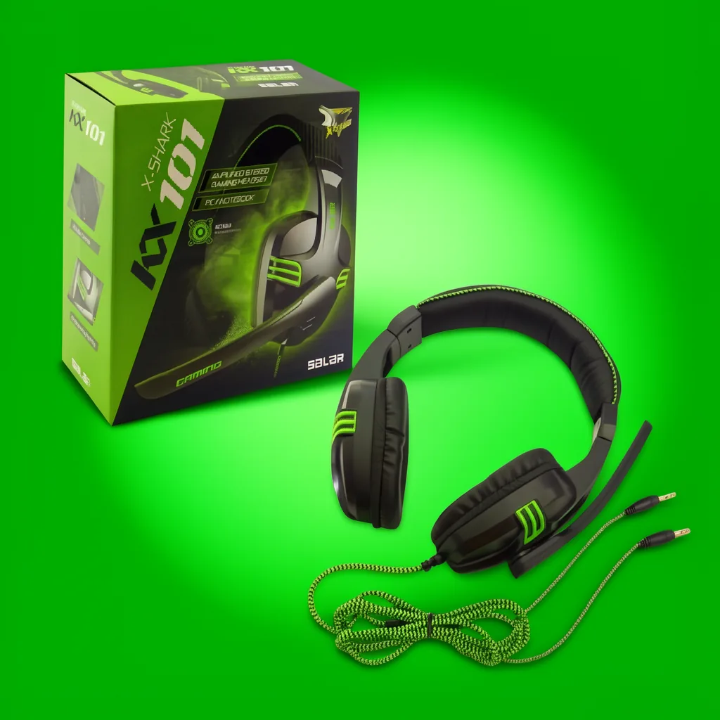 Audifono Para Gamer Con Microfono Multimedia PC, XSHARK KX-101 - imagen 6