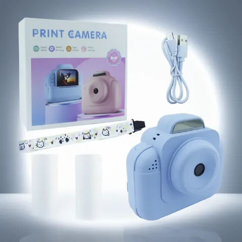 Camara Digital Para Niños Con Pantalla, Impresora Y Juegos. Recargable USB - imagen 4