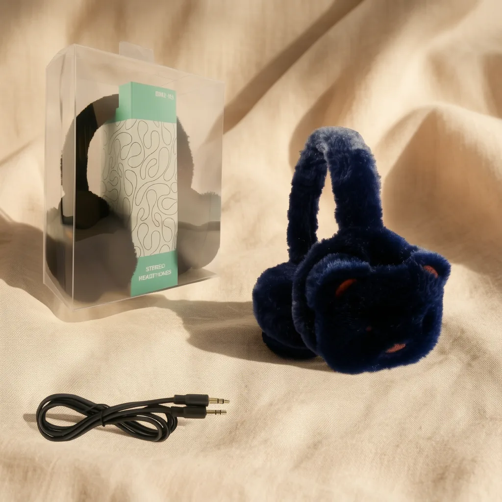 Audifonos Para Niños Con Cable Modelo DMZ-115. Peluche Perrito. - imagen 6