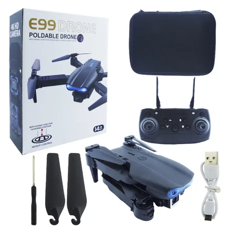Drone Modelo E99 Wifi Con 1 Camara 4K Con Estuche. - imagen 1