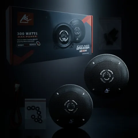 Parlante Marca AK-PRO Modelo AK-1345 De 4 Pulgadas Y 300 Watt El Par - imagen 2