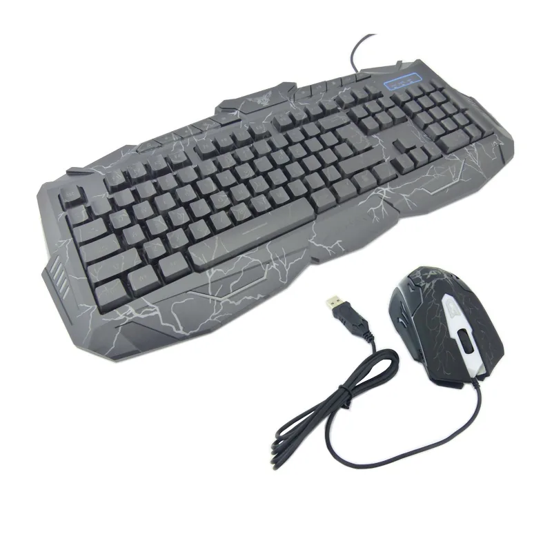 Teclado + Mouse Gamer, Mod-V100, Con Luz. En Caja. - imagen 5