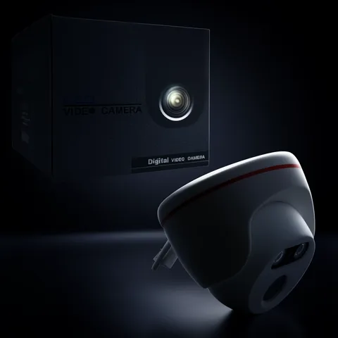 Camara De Vigilancia Domo Ultra De 2 LED Modelo 1602. - imagen 2