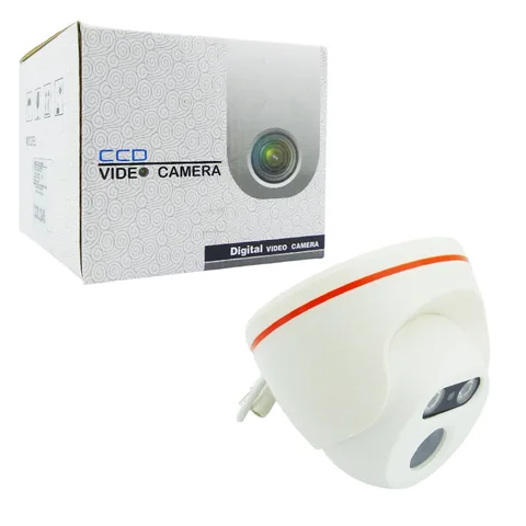 Camara De Vigilancia Domo Ultra De 2 LED Modelo 1602. - imagen 1
