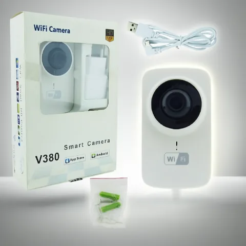 Camara De Vigilancia IP Fija Mini Con Wifi Y TF Modelo V380. - imagen 4