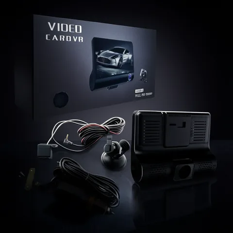 Camara DVR Triple Camara LCD 4" Para Auto - imagen 2