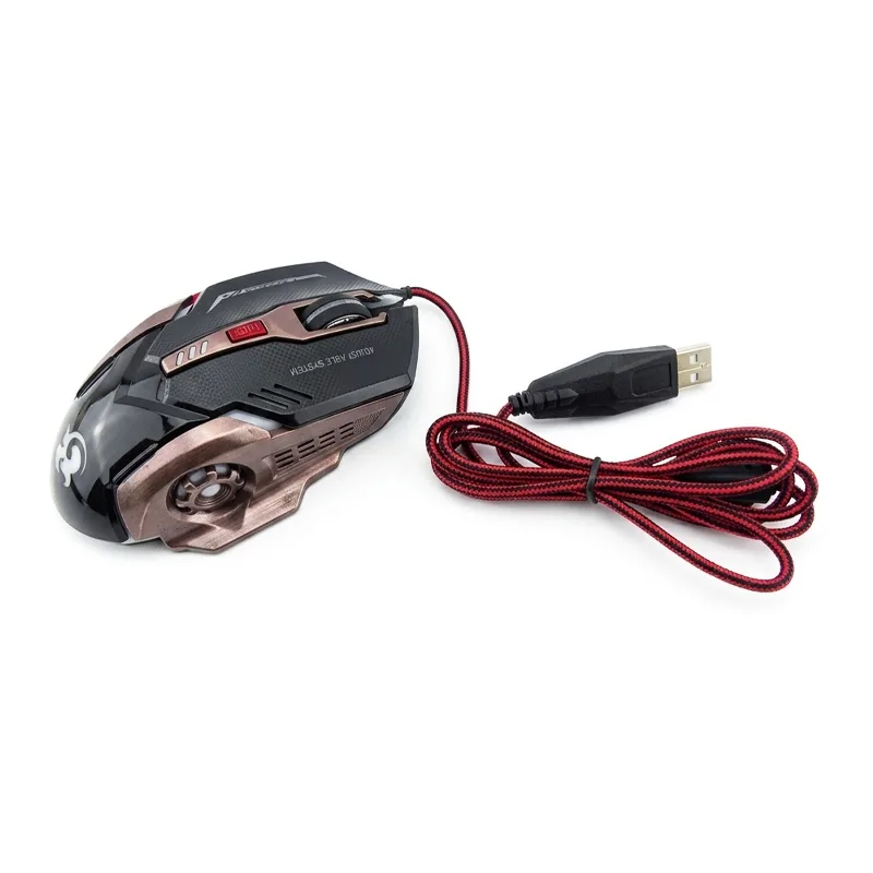 Mouse Gamer N3, Con USB, Luz, 6 Botones - imagen 7