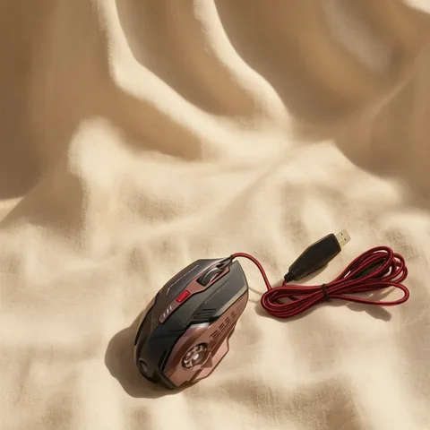 Mouse Gamer N3, Con USB, Luz, 6 Botones - imagen 4